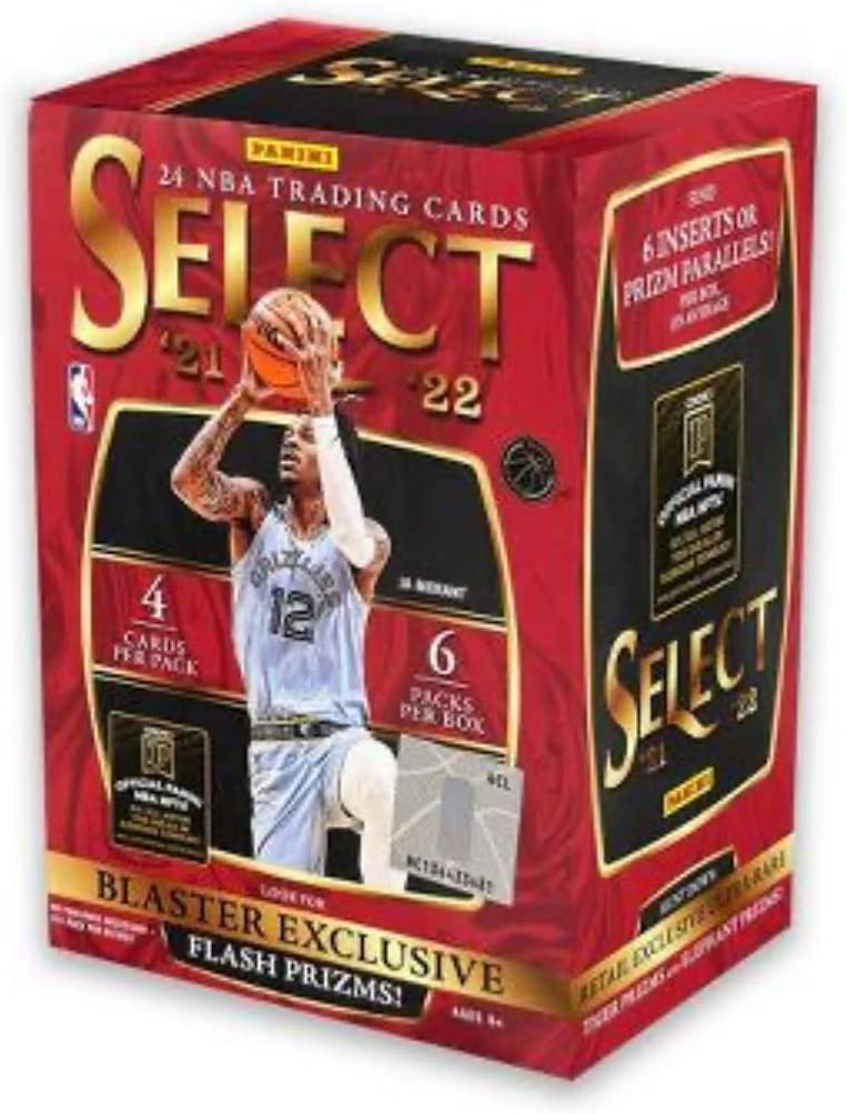 PANINI 2021-22 NBA Select Basketball Blaster Box – The Games Corner