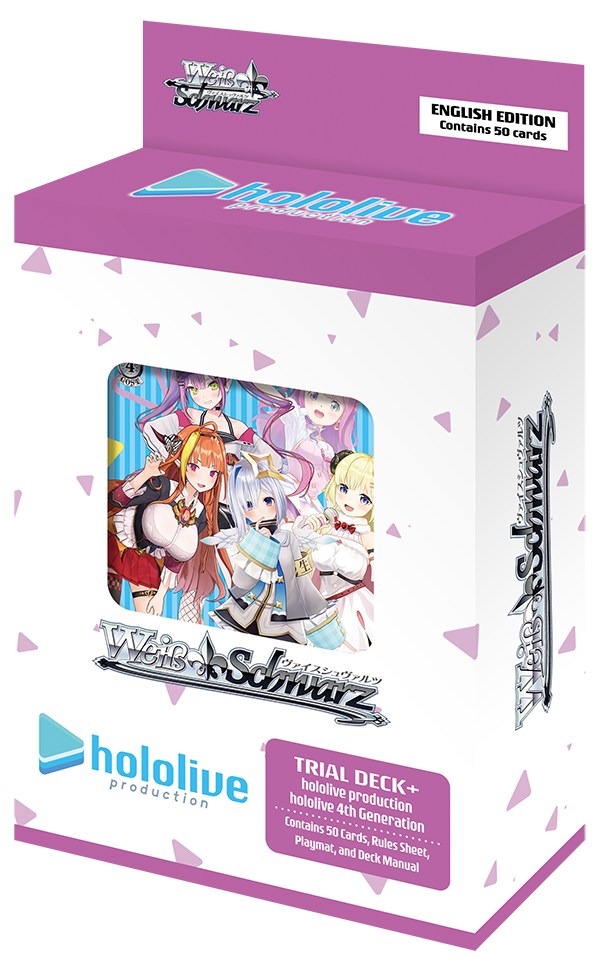 Weiss Schwarz English Hololive Gen 2 Trial sale Deck Display Sealed Bushiroad