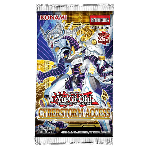 Yu-Gi-Oh! Cyberstorm Access Booster Pack (Available on 29 April 2023)