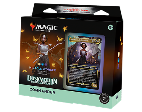 MTG Duskmourn House of Horror Commander Deck Miracle Worker (Release Date 27 Sep 2024)