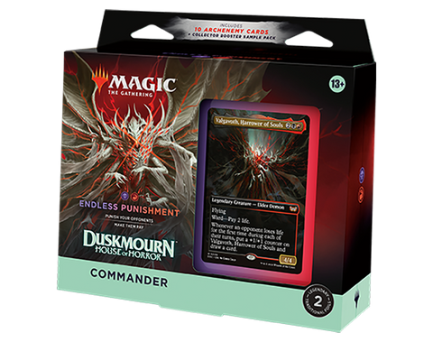 MTG Duskmourn House of Horror Commander Deck Endless Punishment (Release Date 27 Sep 2024)