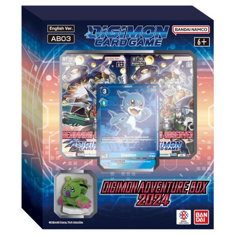 Juego de cartas Digimon AB03 Adventure Box 2024 (fecha de lanzamiento: 24 de mayo de 2024)