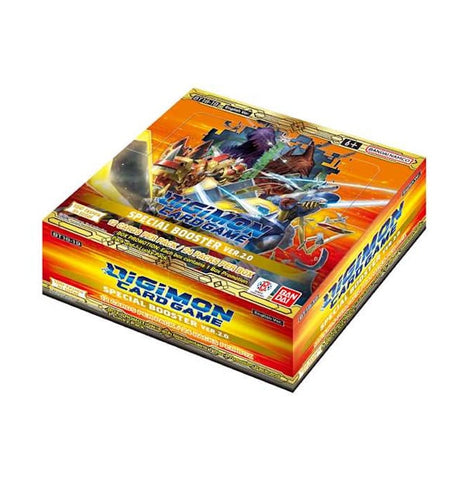 Caja de refuerzo especial BT18-19 del juego de cartas Digimon, versión 2.0 (fecha de lanzamiento: 1 de noviembre de 2024)