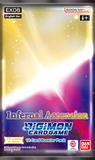 Paquete de refuerzo EX06 del juego de cartas Digimon Infernal Ascension (fecha de lanzamiento: 28 de junio de 2024)