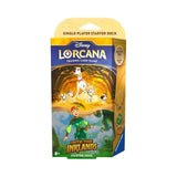 Disney Lorcana TCG Into the Inklands Starter Deck Amber & Emerald (Australia Release Date 29 June 2024)