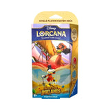 Baraja de inicio Into the Inklands de Disney Lorcana TCG Ruby &amp; Sapphire (fecha de lanzamiento en Australia: 29 de junio de 2024)