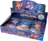 Caja de refuerzo El regreso de Ursula del juego de cartas coleccionables Disney Lorcana (fecha de lanzamiento en Australia: 13 de julio de 2024)