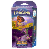 Disney Lorcana TCG Ursula's Return Starter Deck Amber & Amethyst (Australia Release Date 13 July 2024)