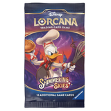 Paquete de refuerzo Shimmering Skies del juego de cartas coleccionables Disney Lorcana (fecha de lanzamiento: 23 de agosto de 2024)