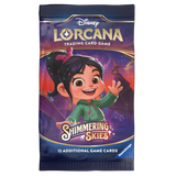 Paquete de refuerzo Shimmering Skies del juego de cartas coleccionables Disney Lorcana (fecha de lanzamiento: 23 de agosto de 2024)