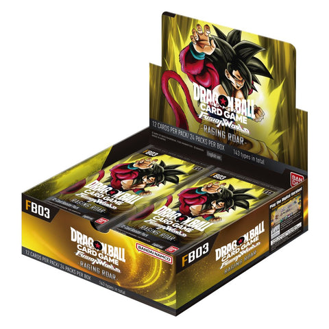 Caja de refuerzo Raging Roar de Dragon Ball Super Card Game Fusion World FB03 (fecha de lanzamiento: 16 de agosto de 2024)