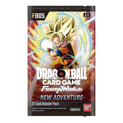 Dragon Ball Super Card Game Fusion World FB05 New Adventure Booster Pack (Release Date 14 Feb 2025)