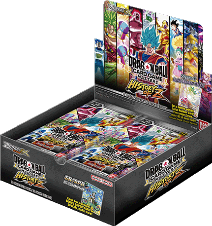 Dragon Ball Super Card Game Masters B27 History of Z Booster Box (Release Date 07 Mar 2025)