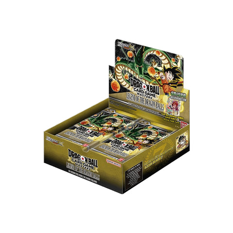 Caja de sobres de cartas de Dragon Ball Super Card Game Masters DBS-B25 LEGEND OF THE DRAGON BALLS (fecha de lanzamiento: 19 de julio de 2024)