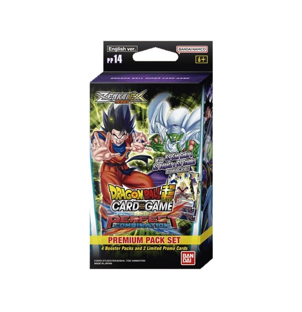 Dragon Ball Super Card Game PP14 Perfect Combination Premium Pack Set ...