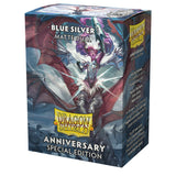 Dragon Shield: Fundas – Matte Dual – Edición especial de aniversario: Azul Plata