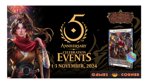 Flesh and Blood 5th Anniversary Celebration Event Ticket