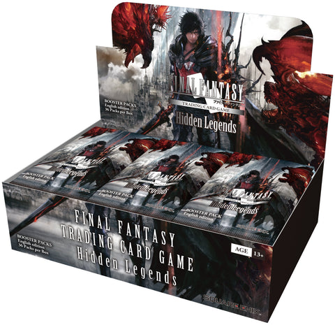 Caja de sobres de Hidden Legends del juego de cartas coleccionables Final Fantasy Opus XXIV (fecha de lanzamiento: 15 de noviembre de 2024)