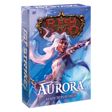 Flesh and Blood: 1st Strike – Blitz Deck Aurora (Release Date 23 Aug 2024)