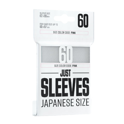 Gamegenic Just Sleeves Japanese Size White