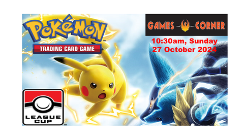 Games Corner Pokémon TCG League Cup Ticket (non-refundable)