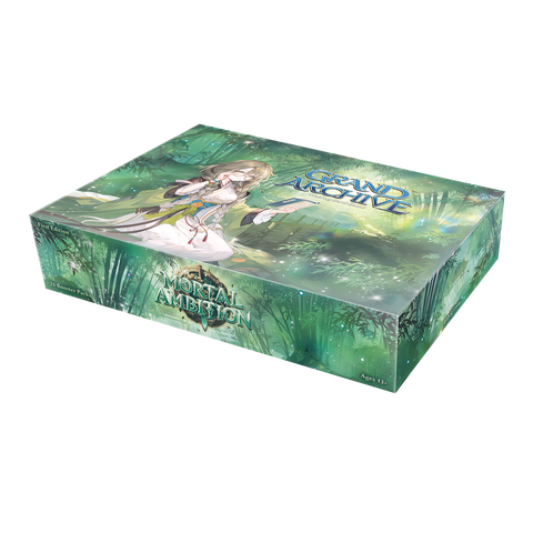 Caja de refuerzo de Grand Archive TCG Mortal Ambition, primera edición (fecha de lanzamiento: 11 de octubre de 2024)