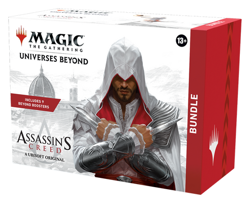 Paquete Assassin's Creed de MTG (fecha de lanzamiento: 5 de julio de 2024)