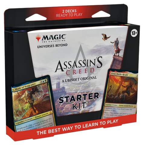 Kit de inicio de Assassin's Creed de MTG (fecha de lanzamiento: 5 de julio de 2024)