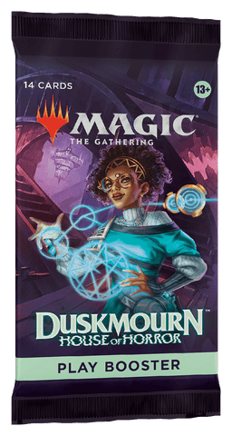 Paquete de refuerzo de juego de la Casa del Horror de Duskmourn de MTG (fecha de lanzamiento: 27 de septiembre de 2024)