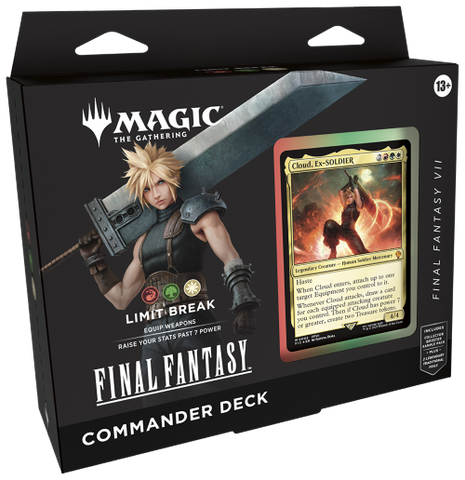 Magic: The Gathering FINAL FANTASY Commander Deck-Limit Break (Release Date 13 Jun 2025)