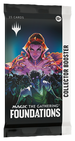 Paquete de refuerzo de coleccionista de Magic: The Gathering Foundations (fecha de lanzamiento: 15 de noviembre de 2024)