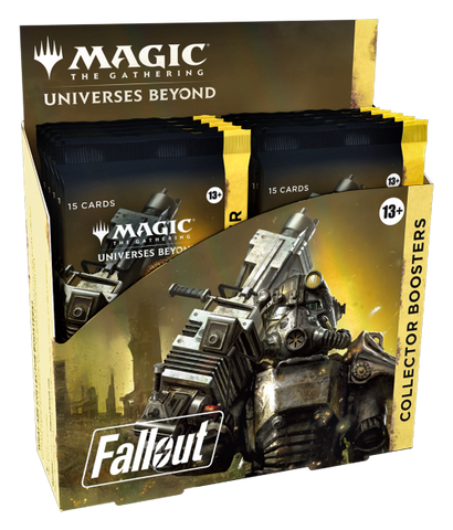 Caja de sobres de colección de Fallout de Magic: The Gathering (fecha de lanzamiento: 8 de marzo de 2024)