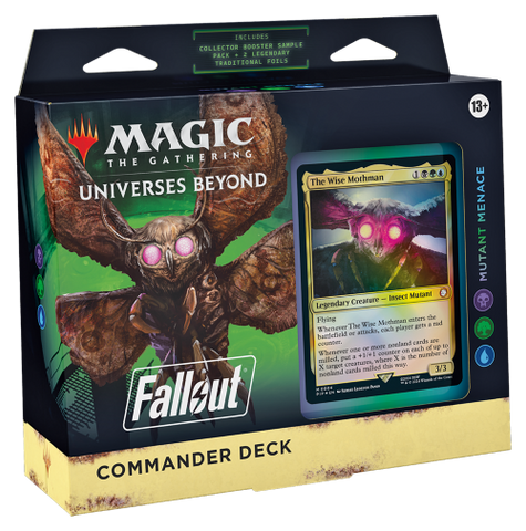 Magic: The Gathering Fallout Commander Deck-Mutant Menace (Release Date 8  Mar 2024)