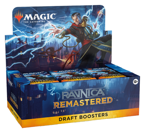 Caja de sobres de draft de Magic: The Gathering Ravnica Remastered (fecha de lanzamiento: 12 de enero de 2024)