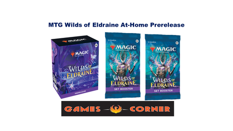 PAQUETE de presentación en casa de MTG Wilds of Eldraine (disponible a partir de las 10 a. m. del viernes 1 de septiembre de 2023, solo para retirar)