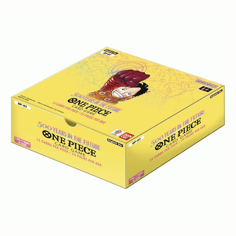 Caja de sobres OP-07 del juego de cartas One Piece 500 Years in the Future (fecha de lanzamiento: 28 de junio de 2024)