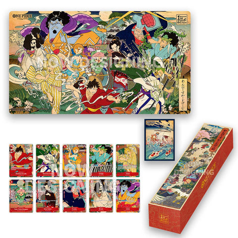 Juego de cartas One Piece en inglés, primer aniversario (fecha de lanzamiento: 28 de junio de 2024)