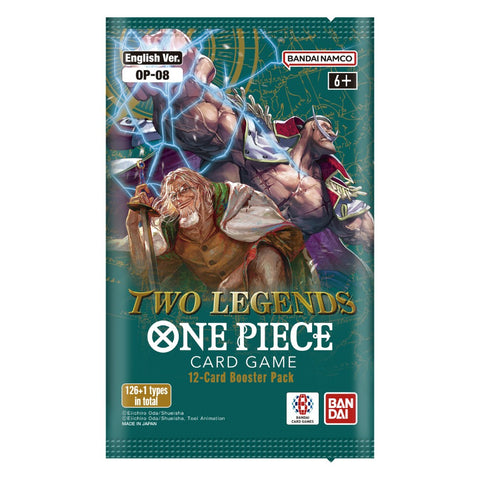 Paquete de refuerzo de cartas One Piece Card Game OP-08 Two Legends (fecha de lanzamiento: 13 de septiembre de 2024)