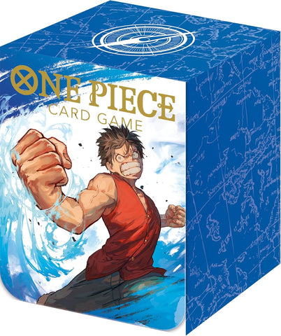 Estuche oficial para cartas del juego de cartas One Piece con el mono D. Luffy