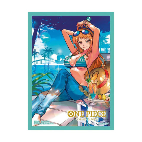 Juego de fundas oficiales de cartas de One Piece: Nami (fecha de lanzamiento: 29 de diciembre de 2023)