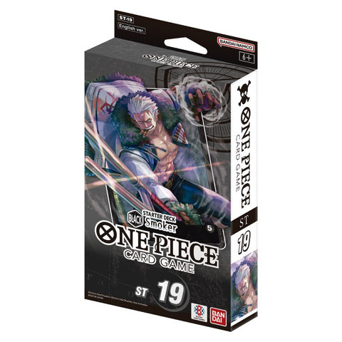 Baraja de inicio ST-19 Black Smoker de One Piece Card Game (fecha de lanzamiento: 25 de octubre de 2024)