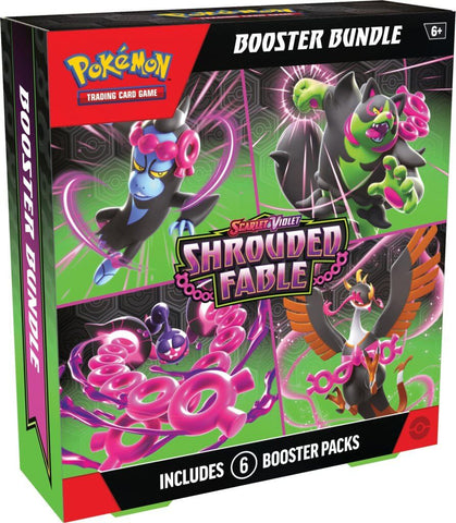 POKÉMON TCG Scarlet & Violet Shrouded Fable Booster Bundle