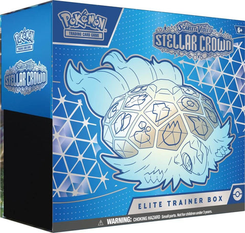 Caja de Entrenador Élite Corona Estelar Escarlata y Violeta de POKÉMON TCG