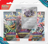 Blister de tres cartas de Twilight Masquerade Scarlet &amp; Violet de POKÉMON TCG (fecha de lanzamiento: 24 de mayo de 2024)