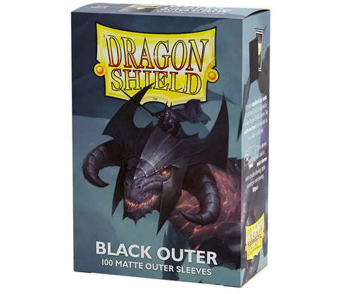 Mangas - Dragon Shield - Mangas exteriores - Negro mate Tamaño estándar