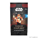 Star Wars Unlimited - Twilight of the Republic Booster Pack (Release Date 15 Nov 2024)