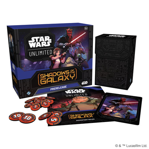 Boleto de prelanzamiento de Star Wars Unlimited Shadows of the Galaxy (no reembolsable)