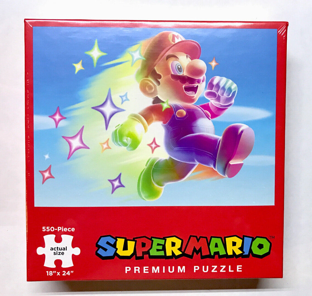 Super Mario Premium Puzzle 550 Piece – The Games Corner