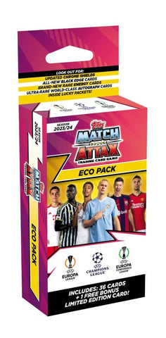 Mega Booster Eco Box de la edición 2023/2024 de la UEFA Match Attax Champions League