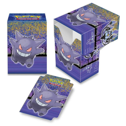 Caja de mazo con vista completa de Pokémon ULTRA PRO - Serie Galería - Haunted Hollow